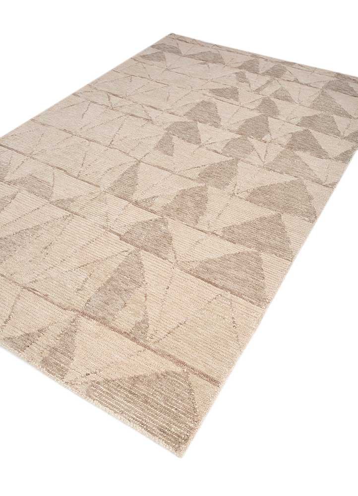 Alfombra de lana - 240 x 150 cm - crema