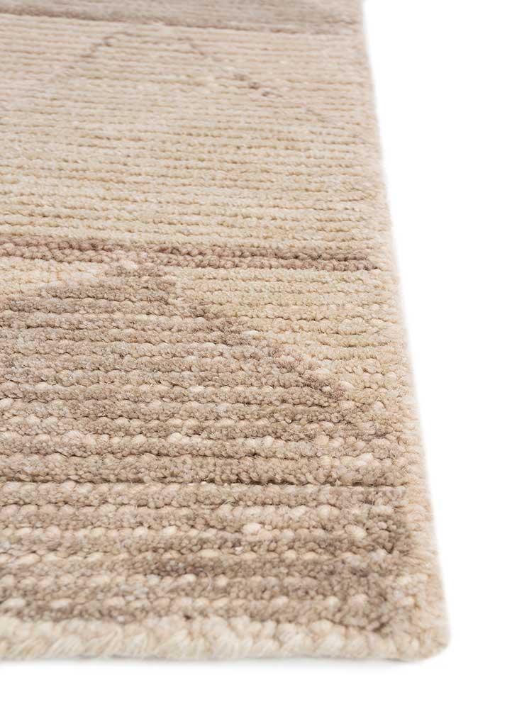 Alfombra de lana - 240 x 150 cm - crema