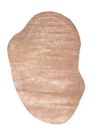 Alfombra de diseño forma especial  - 225 x 150 cm - naranja