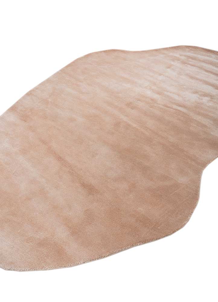 Alfombra de diseño forma especial  - 225 x 150 cm - naranja
