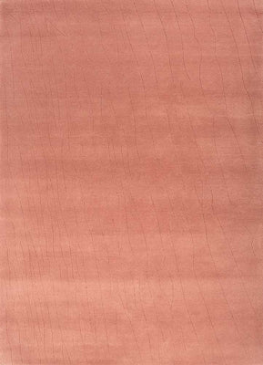 Alfombra de lana - 233 x 165 cm - naranja