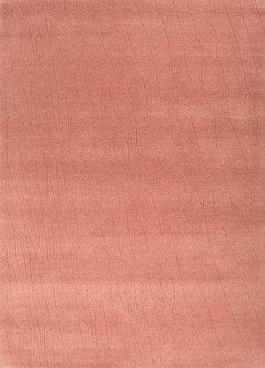 Alfombra de lana - 233 x 165 cm - naranja