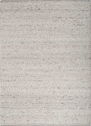 Alfombra de lana - 240 x 180 cm - crema