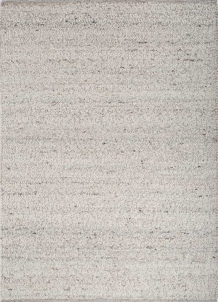 Alfombra de lana - 240 x 180 cm - crema