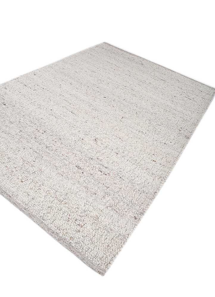 Alfombra de lana - 240 x 180 cm - crema