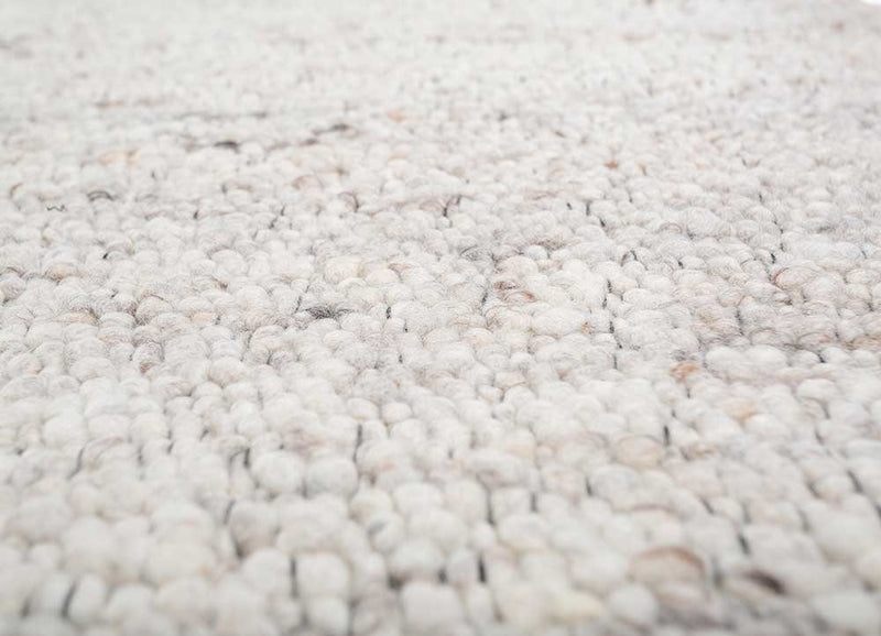 Alfombra de lana - 240 x 180 cm - crema