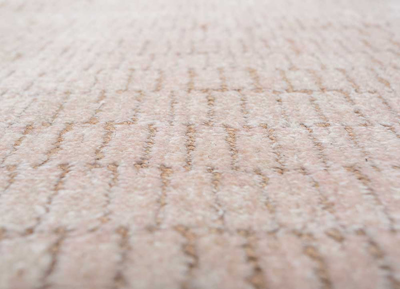 Alfombra de viscosa - 240 x 150 cm - crema