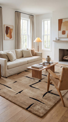 Alfombra de diseño - LunarLuxe - rectángulo