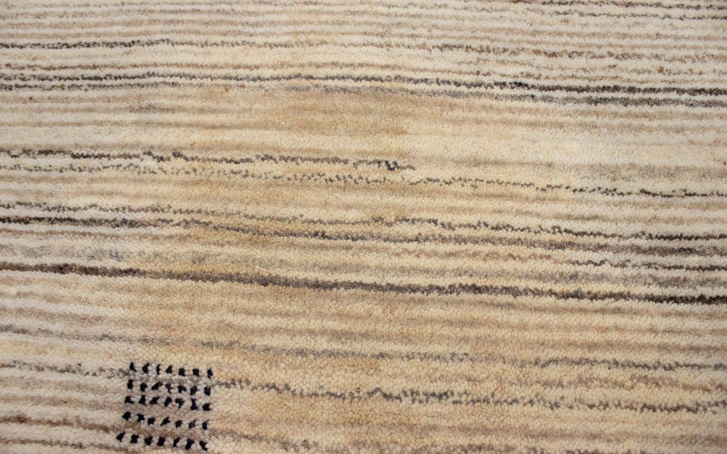 Alfombra de lana - 145 x 79 cm - multicolor