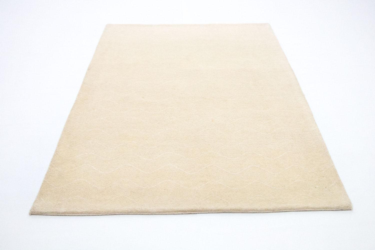 Alfombra Gabbeh - Indus - 203 x 140 cm - beige