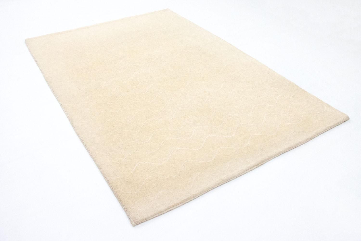 Alfombra Gabbeh - Indus - 203 x 140 cm - beige
