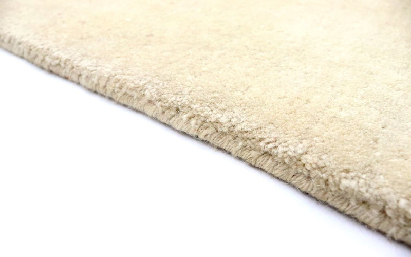 Alfombra de lana - 195 x 140 cm - beige