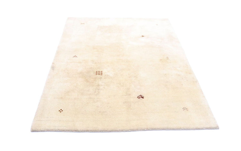 Alfombra de lana - 195 x 140 cm - beige