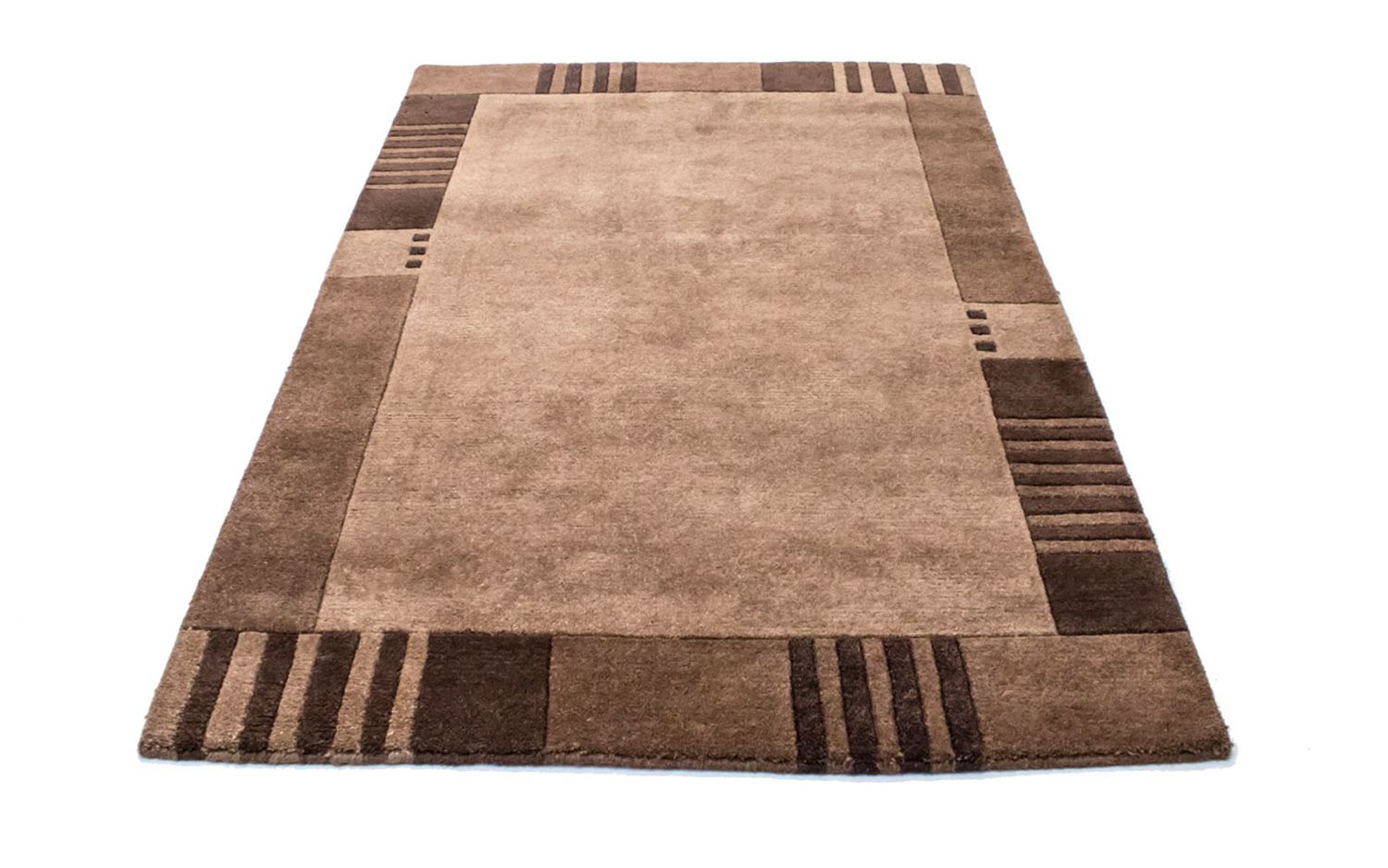 Alfombra de Nepal - 177 x 120 cm - marrón