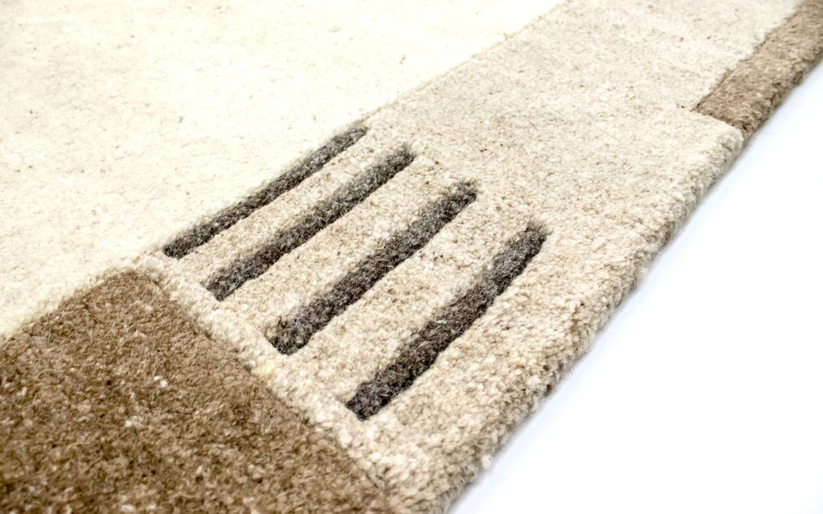 Alfombra de Nepal - 174 x 122 cm - beige