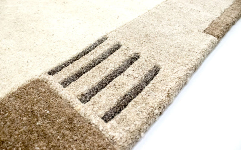 Alfombra de Nepal - 174 x 122 cm - beige