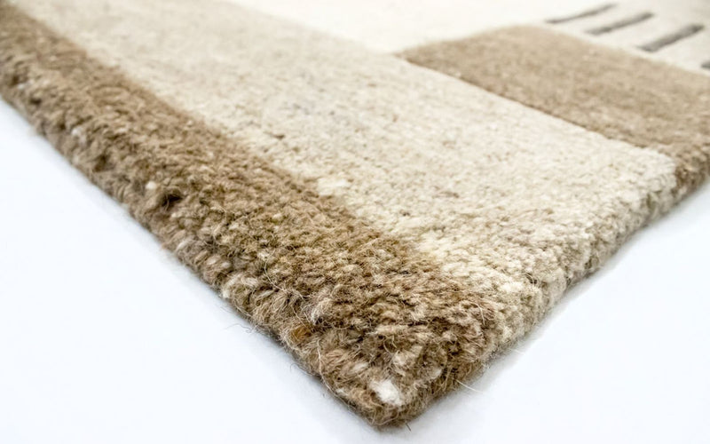 Alfombra de Nepal - 174 x 122 cm - beige
