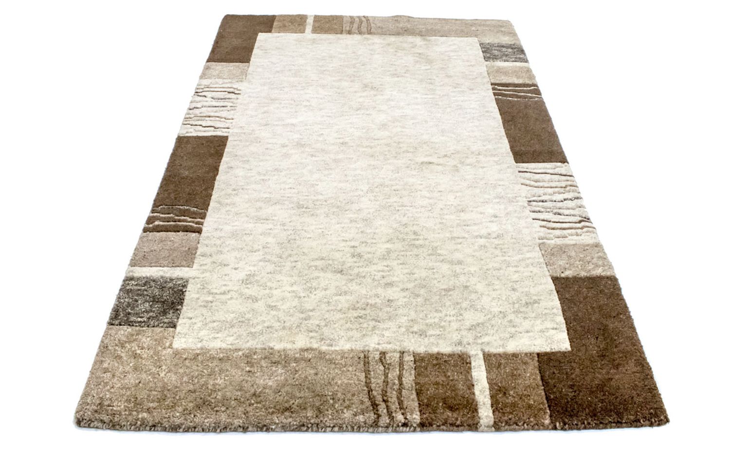 Alfombra de Nepal - 183 x 118 cm - beige