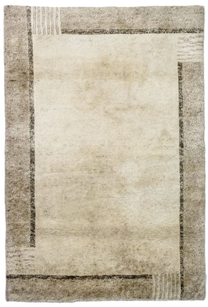 Alfombra de Nepal - 173 x 122 cm - beige