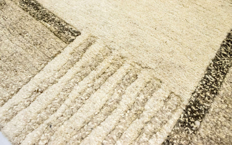Alfombra de Nepal - 173 x 122 cm - beige