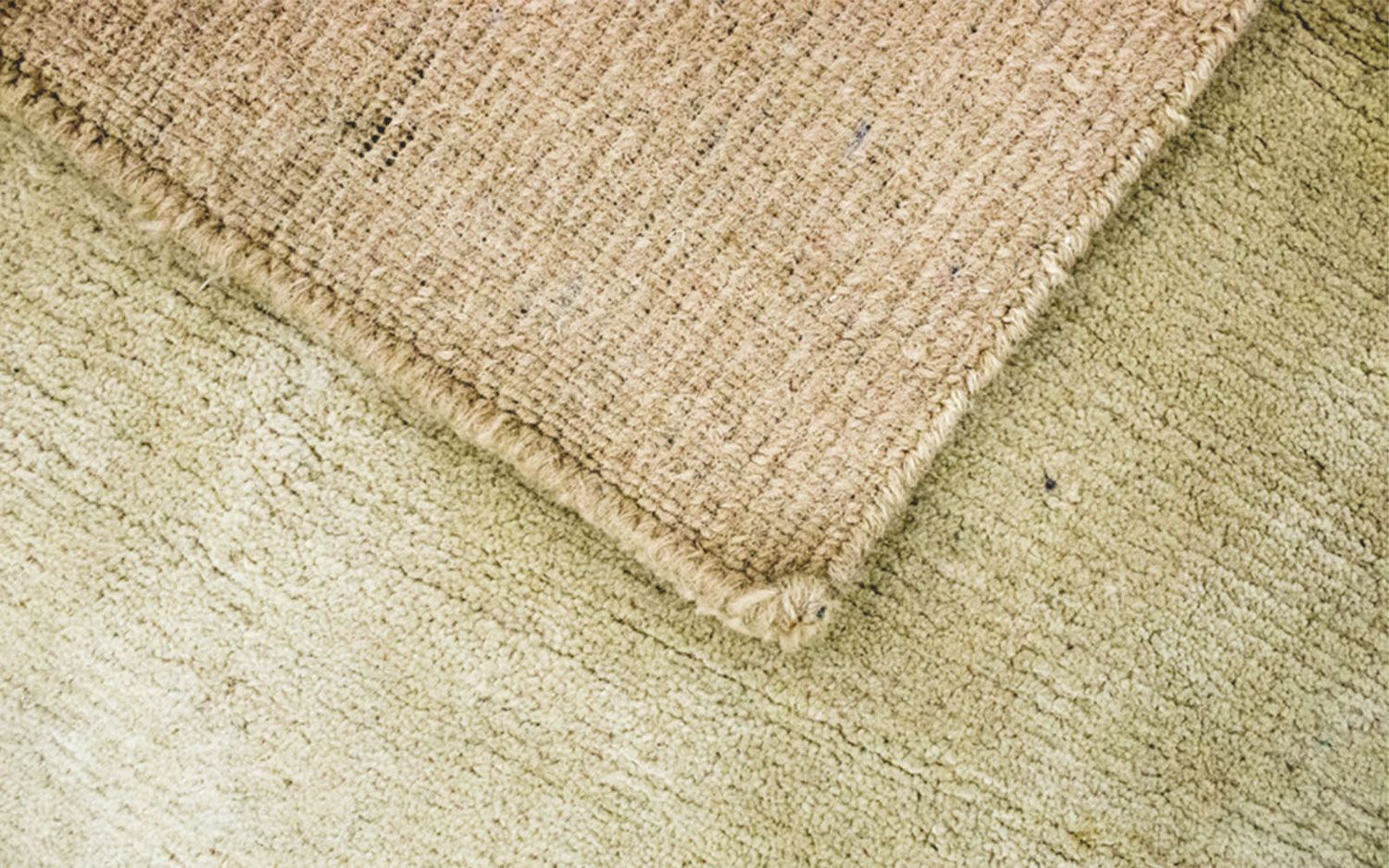 Alfombra de Nepal - 180 x 124 cm - beige