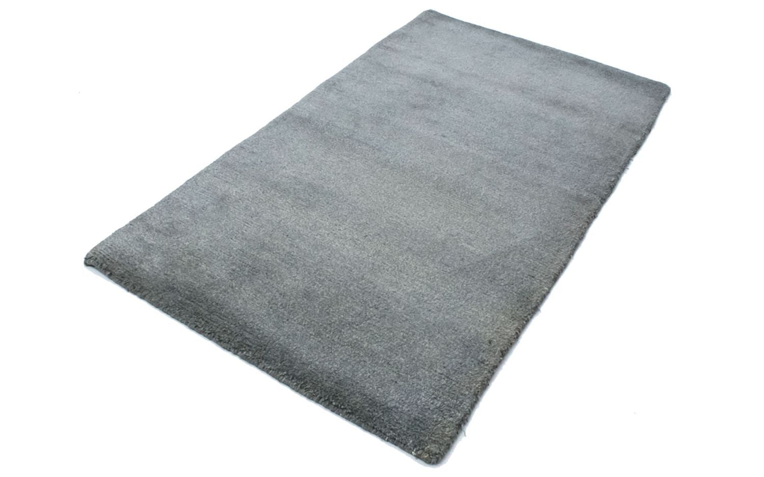Alfombra de Nepal - 157 x 91 cm - plata