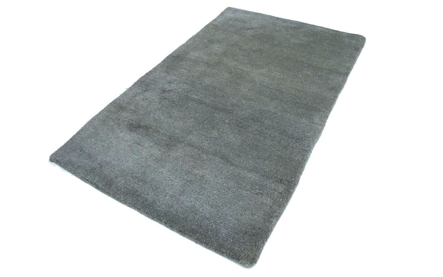 Alfombra de Nepal - 157 x 91 cm - plata