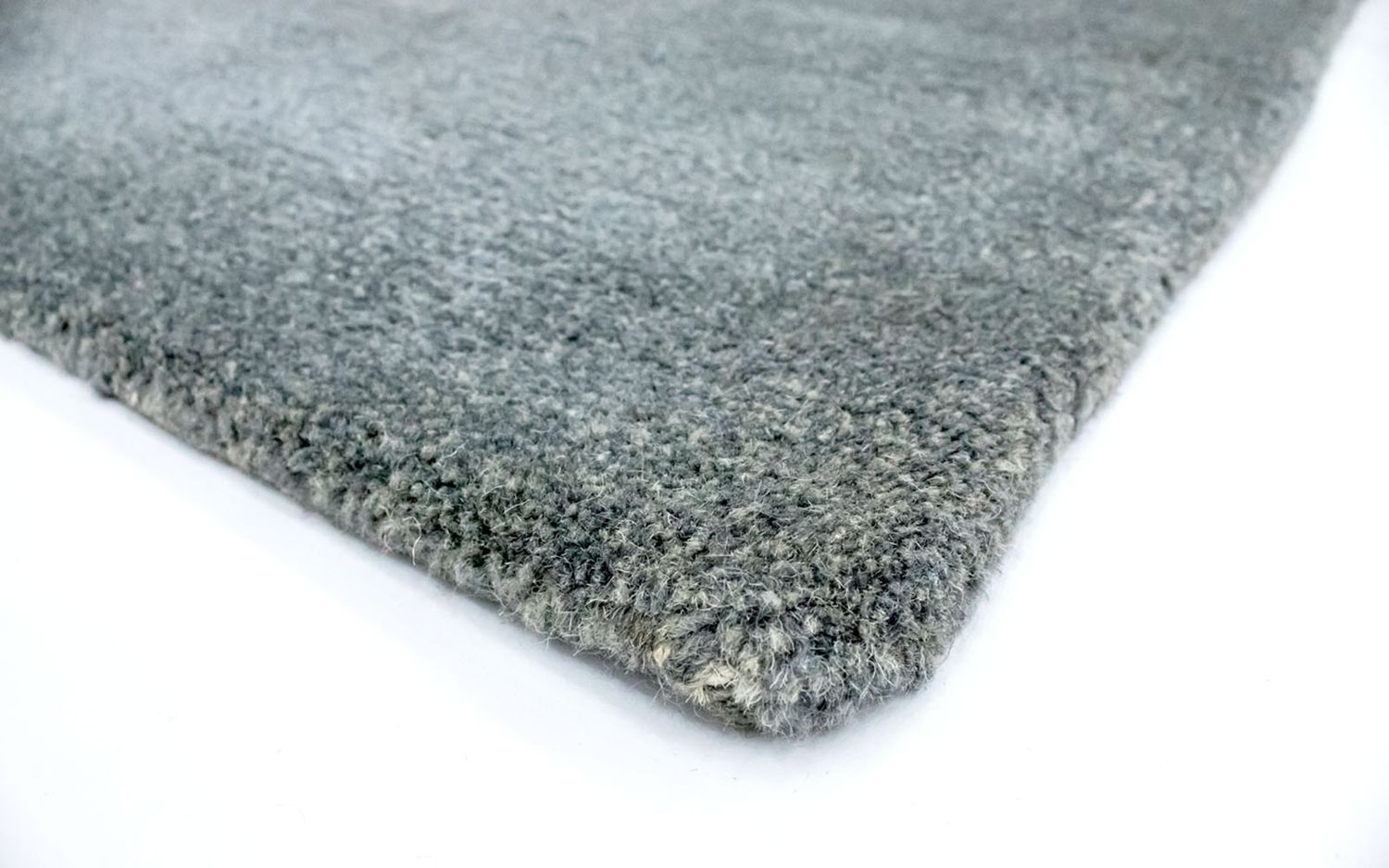 Alfombra de Nepal - 157 x 91 cm - plata