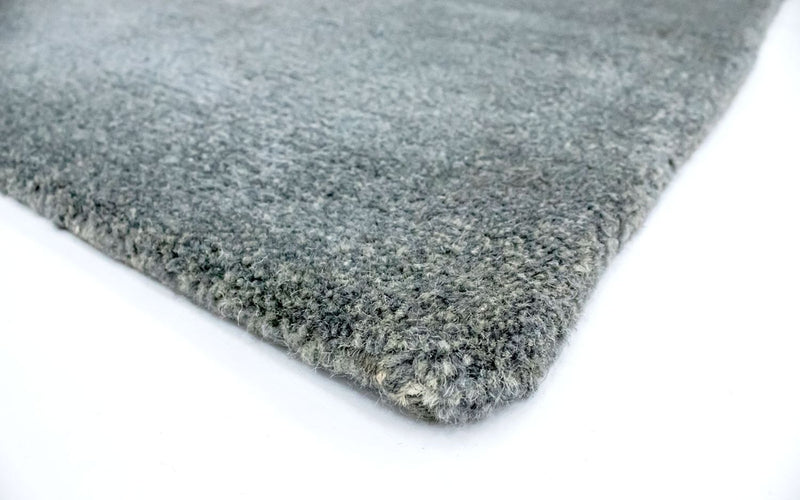 Alfombra de Nepal - 157 x 91 cm - plata