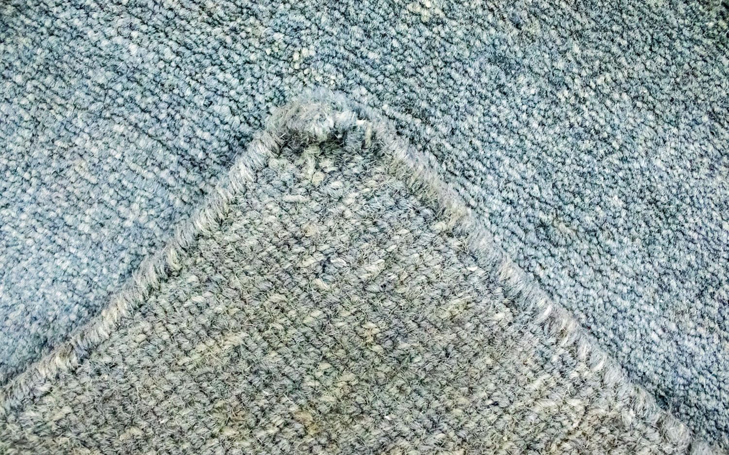 Alfombra de Nepal - 157 x 91 cm - plata
