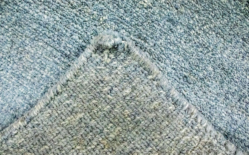 Alfombra de Nepal - 157 x 91 cm - plata