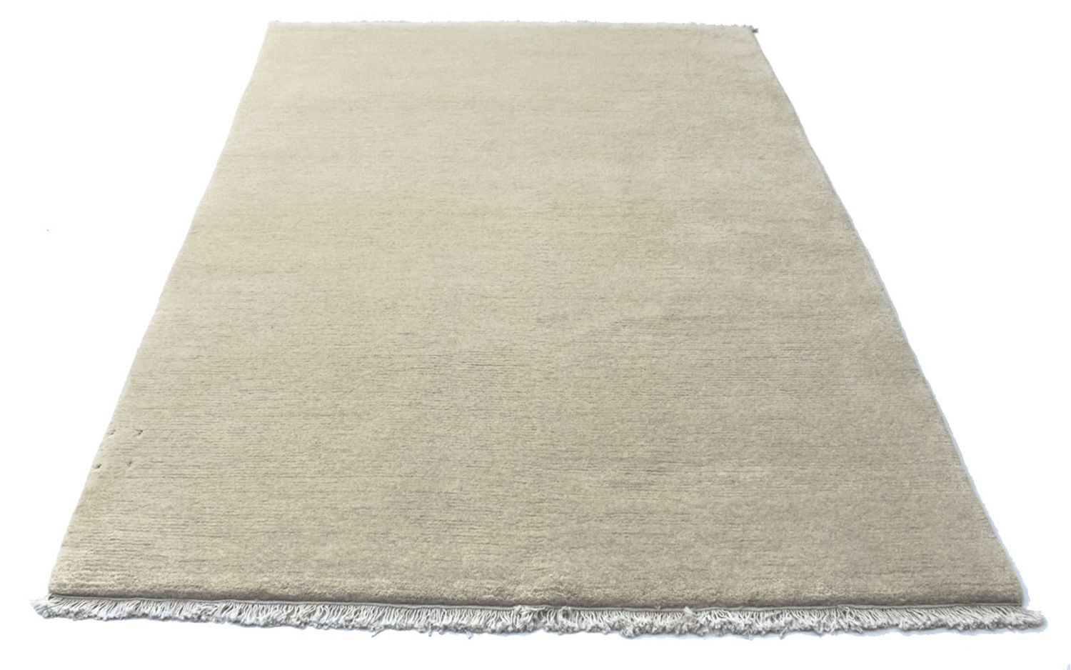 Alfombra de Nepal - 198 x 145 cm - beige