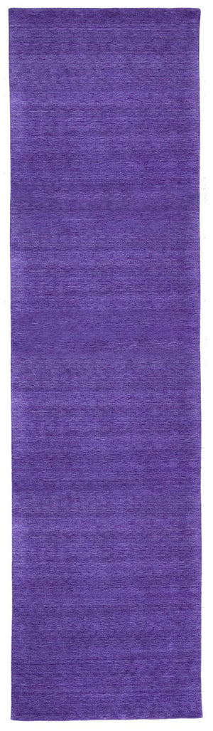 Alfombra de pasillo Alfombra Gabbeh - Indus - 400 x 80 cm - púrpura
