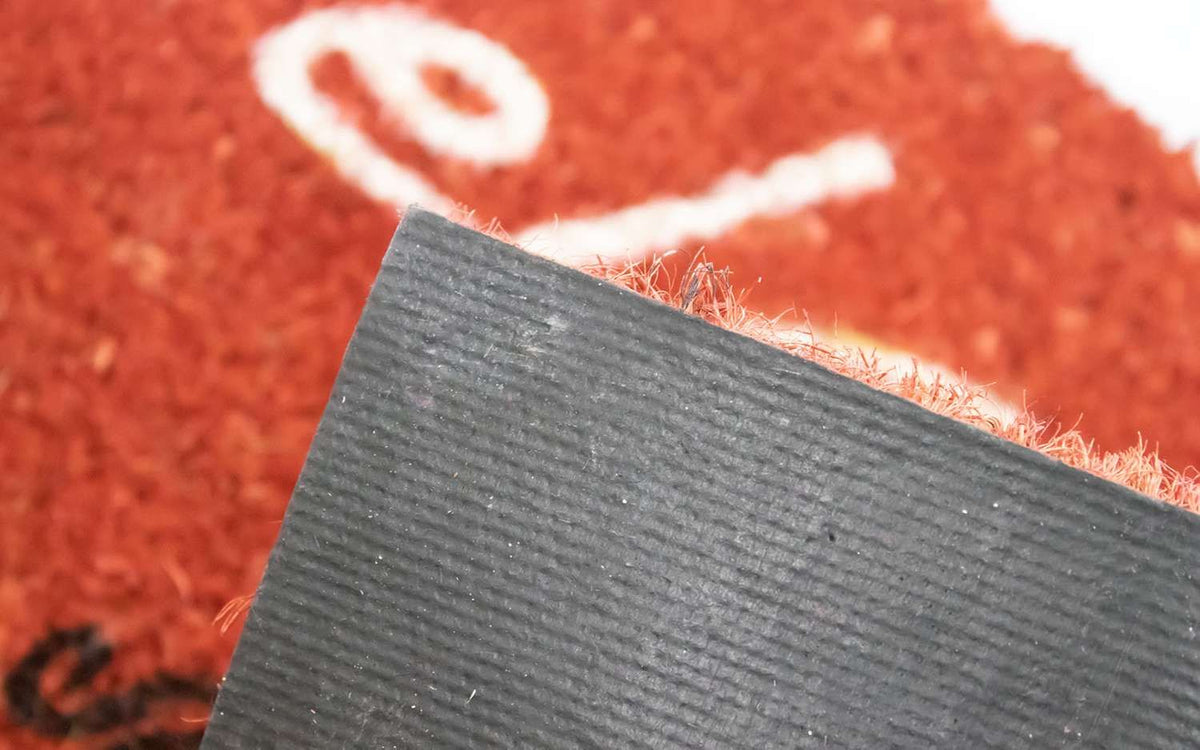 Felpudo - 60 x 40 cm - rojo