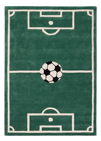 Campo de Fútbol Alfombra Infantil