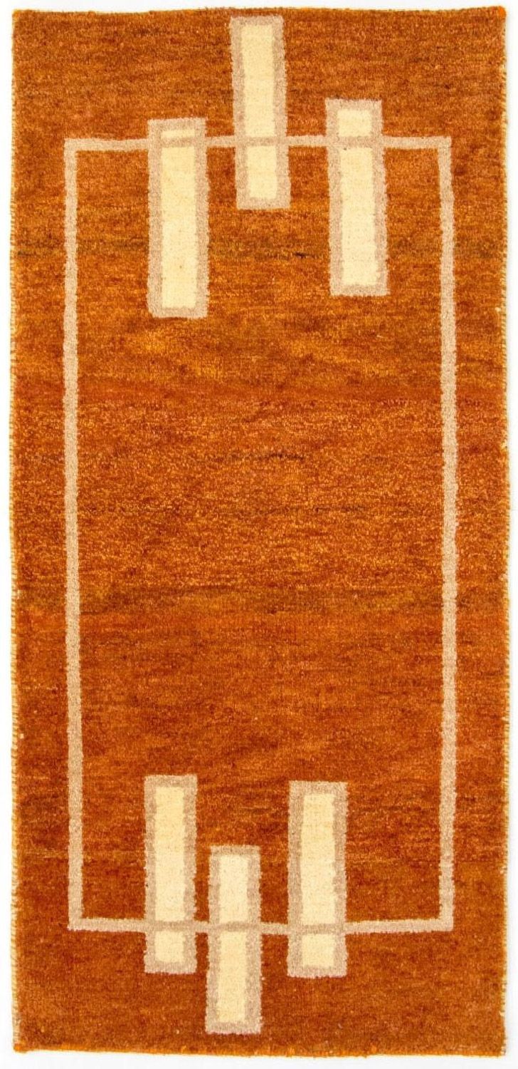 Alfombra Gabbeh - Indus - 140 x 70 cm - naranja