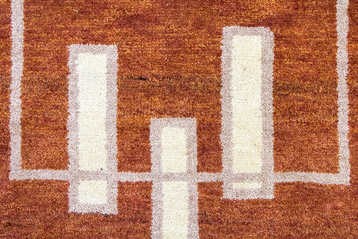 Alfombra Gabbeh - Indus - 140 x 70 cm - naranja