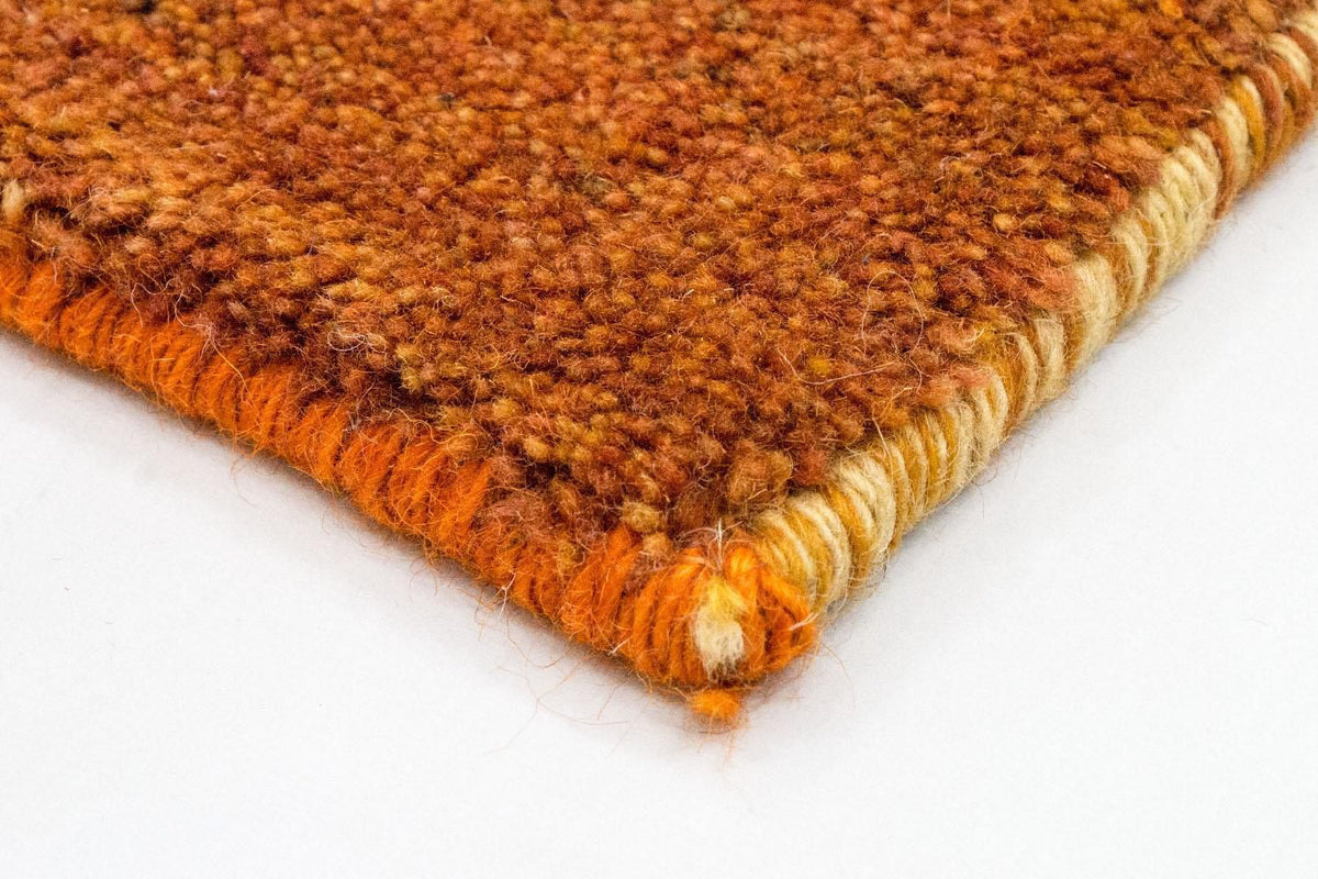 Alfombra Gabbeh - Indus - 140 x 70 cm - naranja