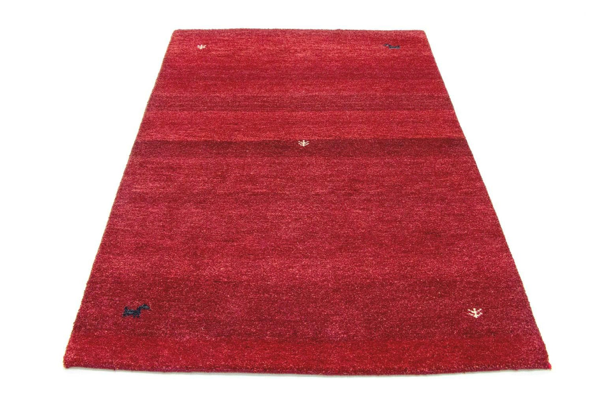 Alfombra Gabbeh - Indus - 182 x 119 cm - rojo