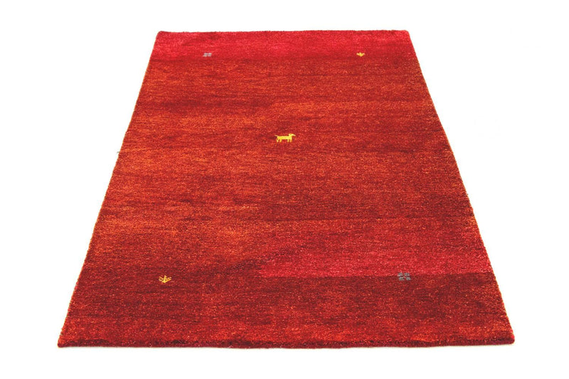 Alfombra Gabbeh - Indus - 176 x 118 cm - rojo