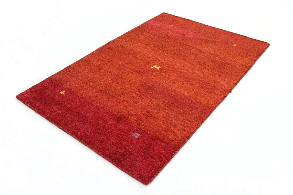 Alfombra Gabbeh - Indus - 176 x 118 cm - rojo