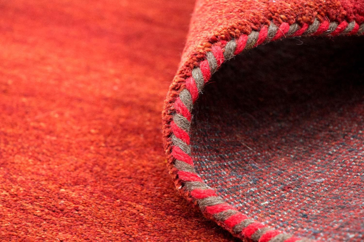 Alfombra Gabbeh - Indus - 176 x 118 cm - rojo