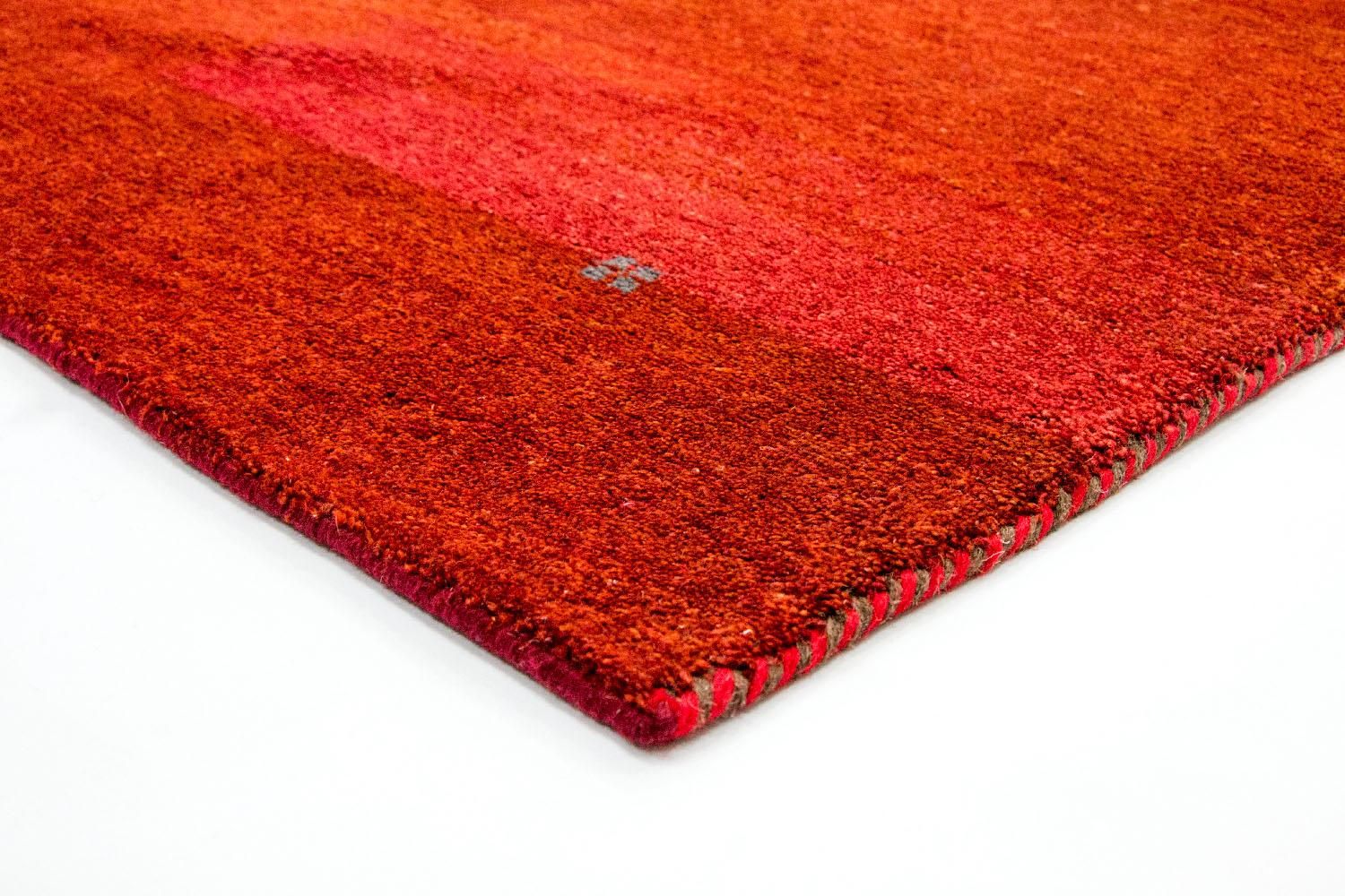 Alfombra Gabbeh - Indus - 176 x 118 cm - rojo