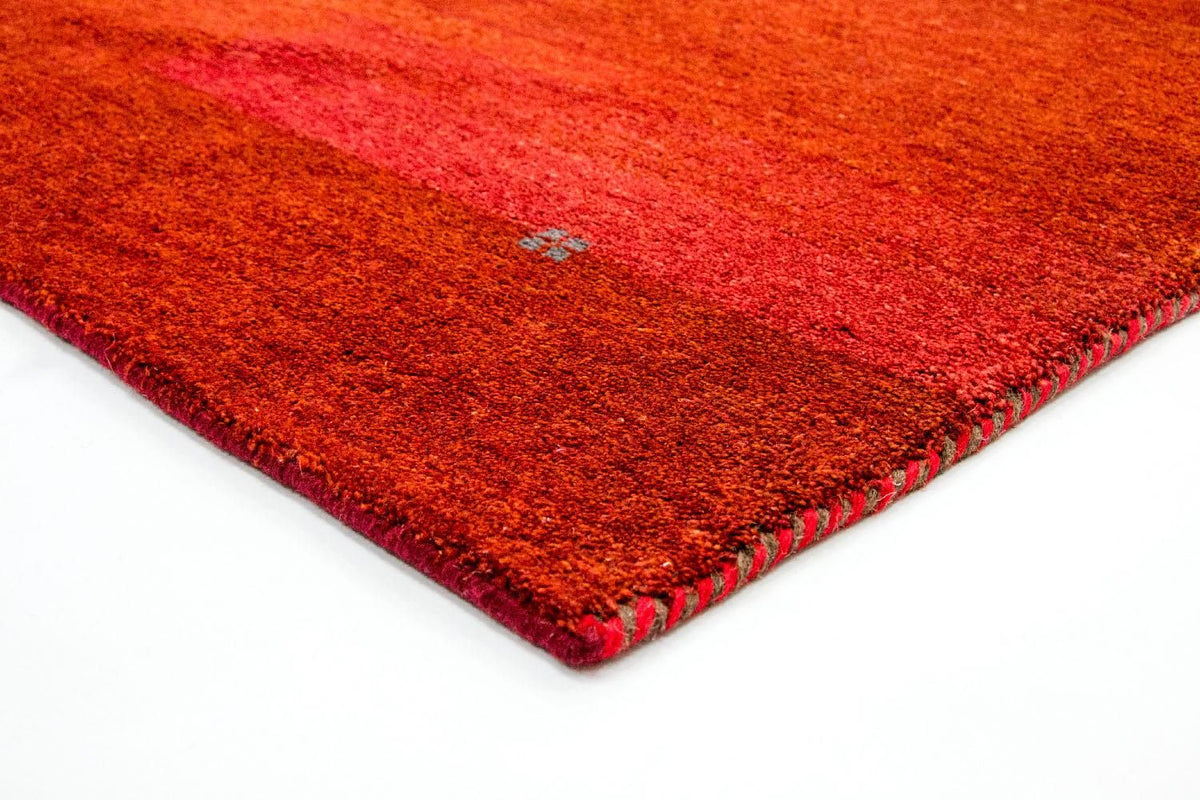 Alfombra Gabbeh - Indus - 176 x 118 cm - rojo