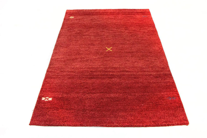 Alfombra Gabbeh - Indus - 182 x 115 cm - rojo