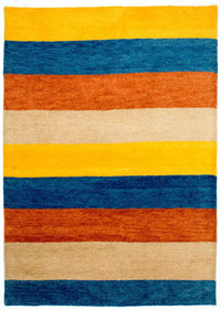 Alfombra Gabbeh - Indus - 194 x 137 cm - colorido