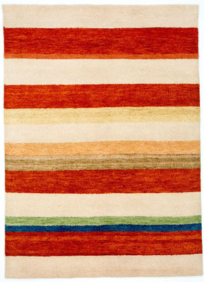 Alfombra Gabbeh - Indus - 196 x 139 cm - colorido