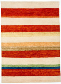 Alfombra Gabbeh - Indus - 196 x 139 cm - colorido