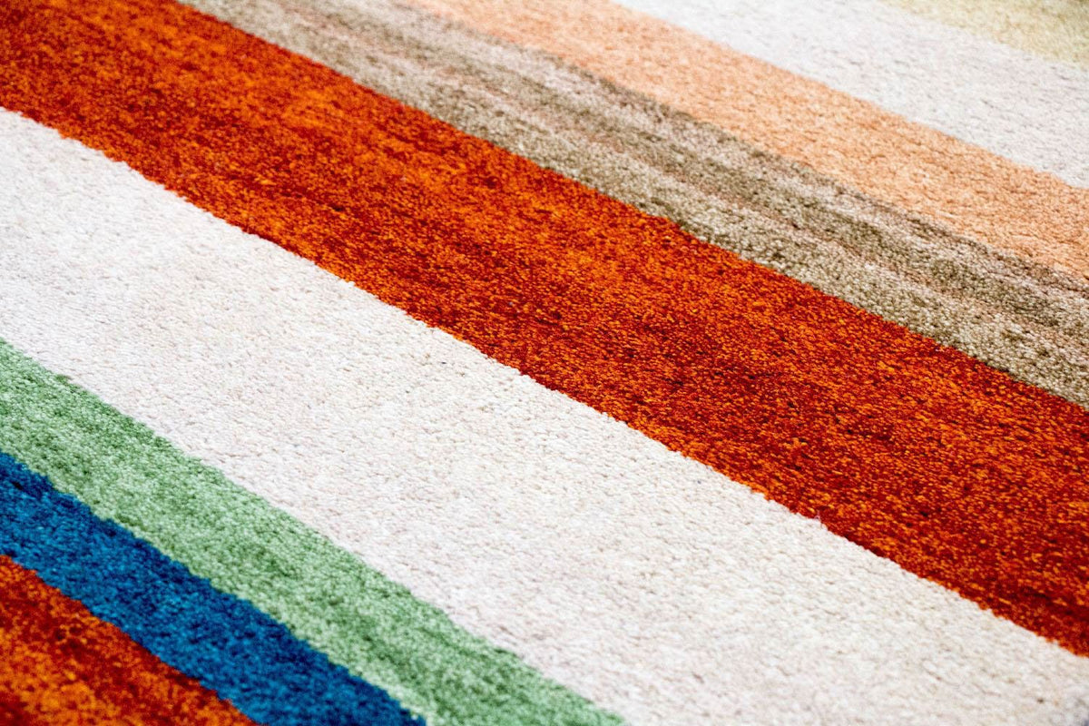 Alfombra Gabbeh - Indus - 196 x 139 cm - colorido