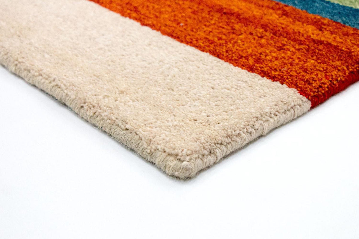 Alfombra Gabbeh - Indus - 196 x 139 cm - colorido